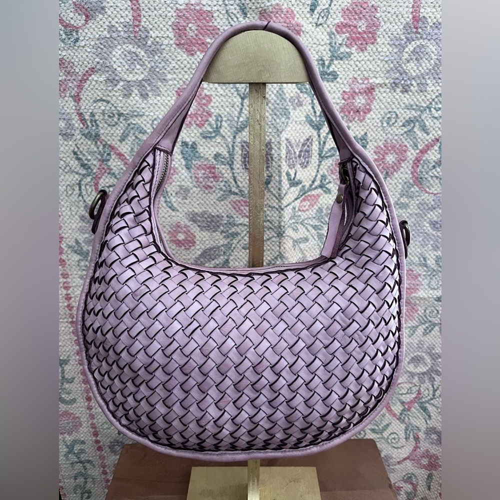 Sundance Telluride Woven Leather Shoulder Bag - Picture 5 of 16